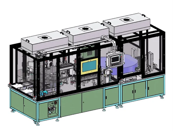 FAKRA connector assembly & testing & packing production machine line